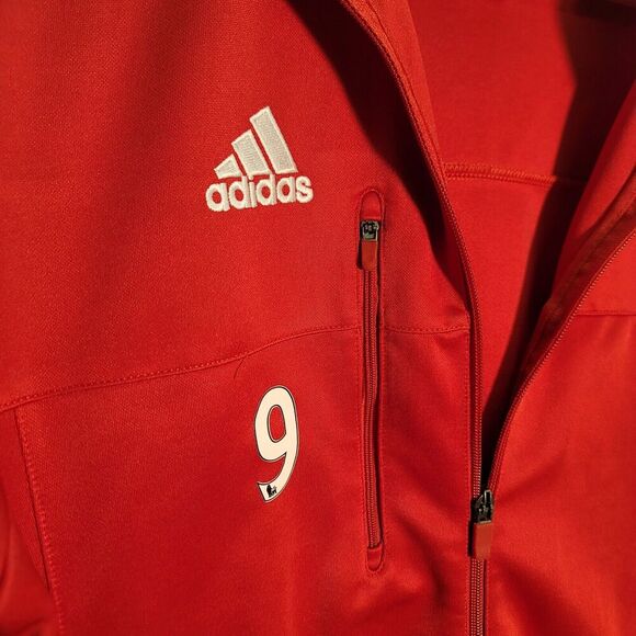 Manchester United Football Soccer jacket Top Adidas size Medium - Picture 4 of 9